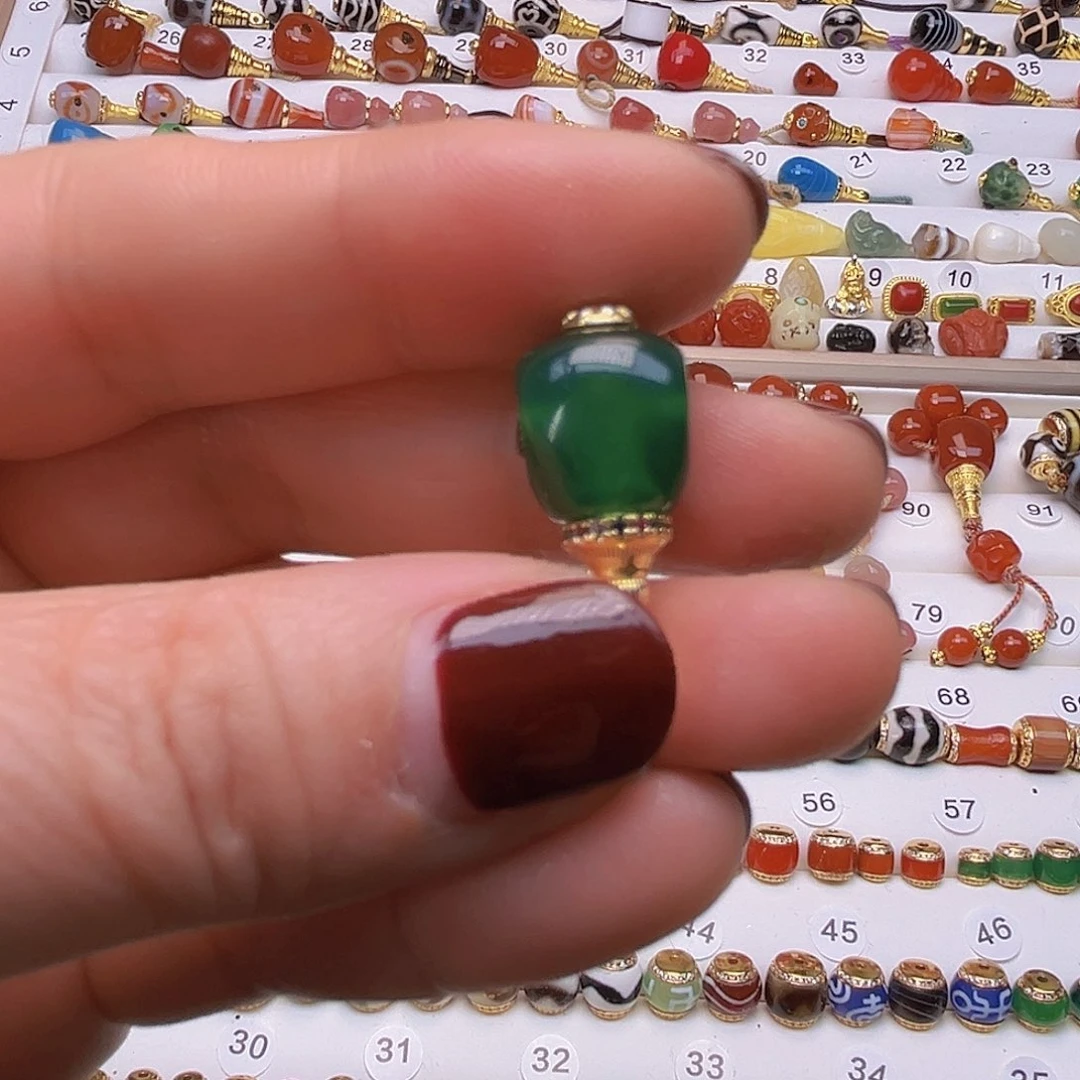 叮***当玛瑙/玉髓未镶嵌颈饰