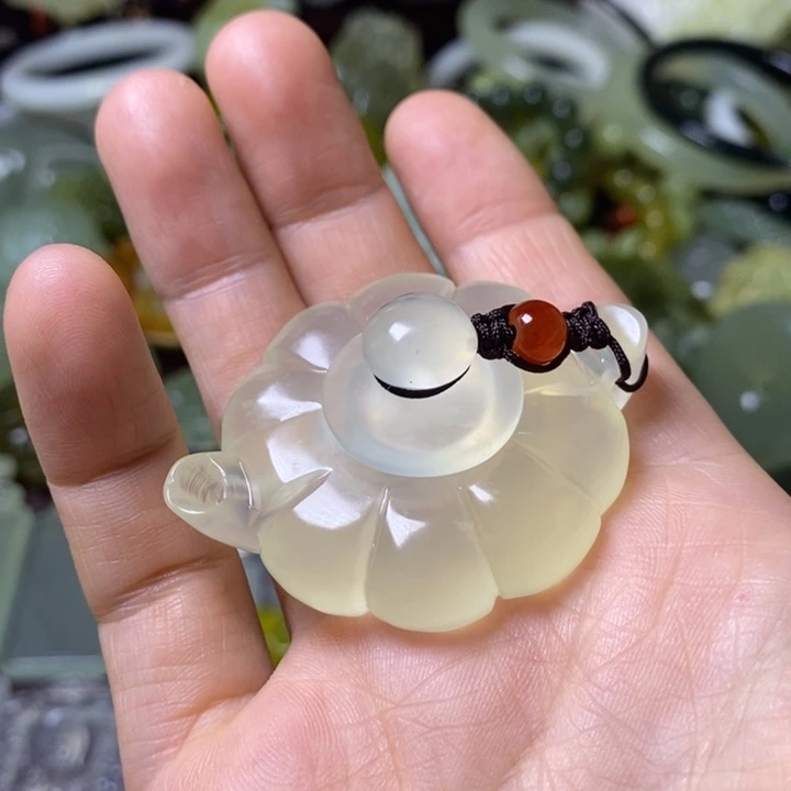 岫玉岫玉挂件未镶嵌
