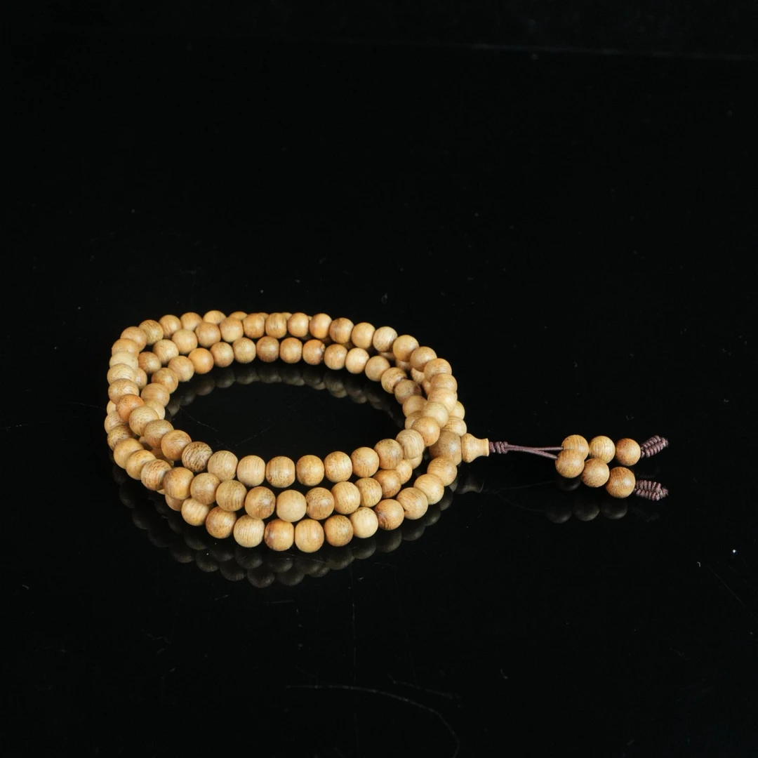 DY-A8142 斯里兰卡粗纹沉香念珠 0.63cm 7.14g