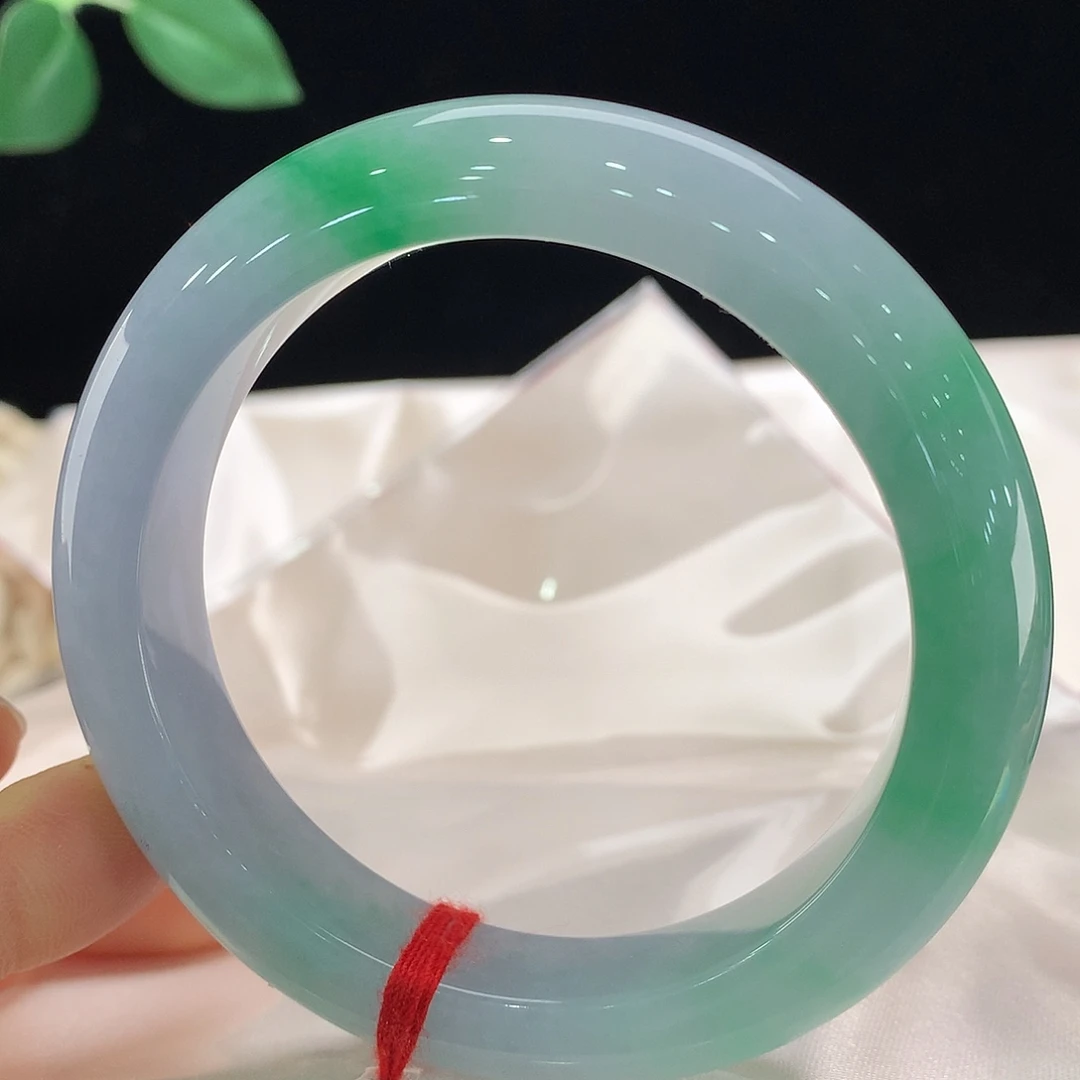 翡翠未镶嵌手镯0478