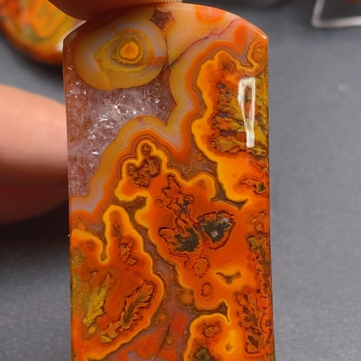 玛瑙/玉髓颈饰未镶嵌竹**生