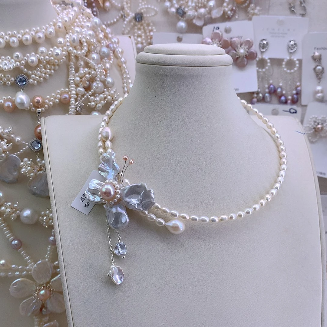 尘***生淡水珍珠项链未镶嵌