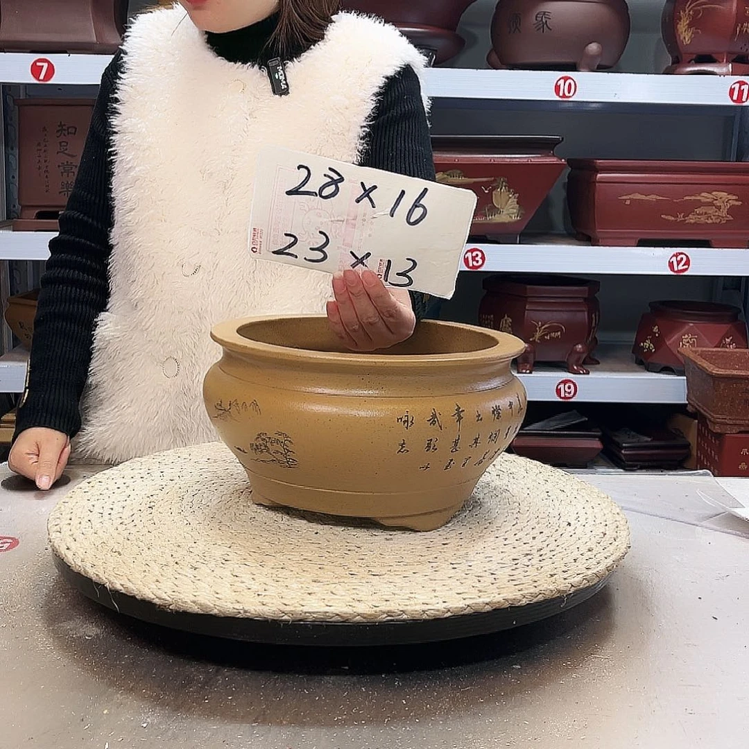 花盆紫砂紫砂花盆