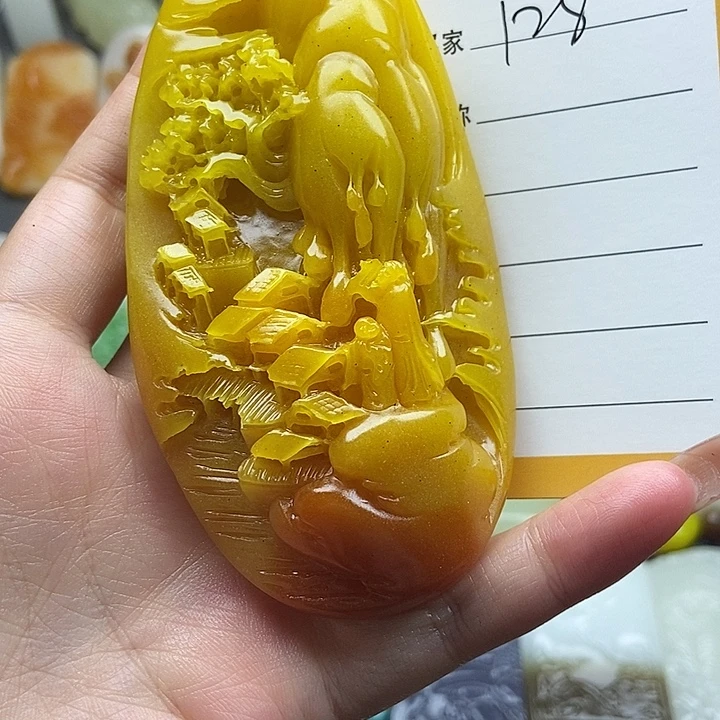颈饰未镶嵌和田玉