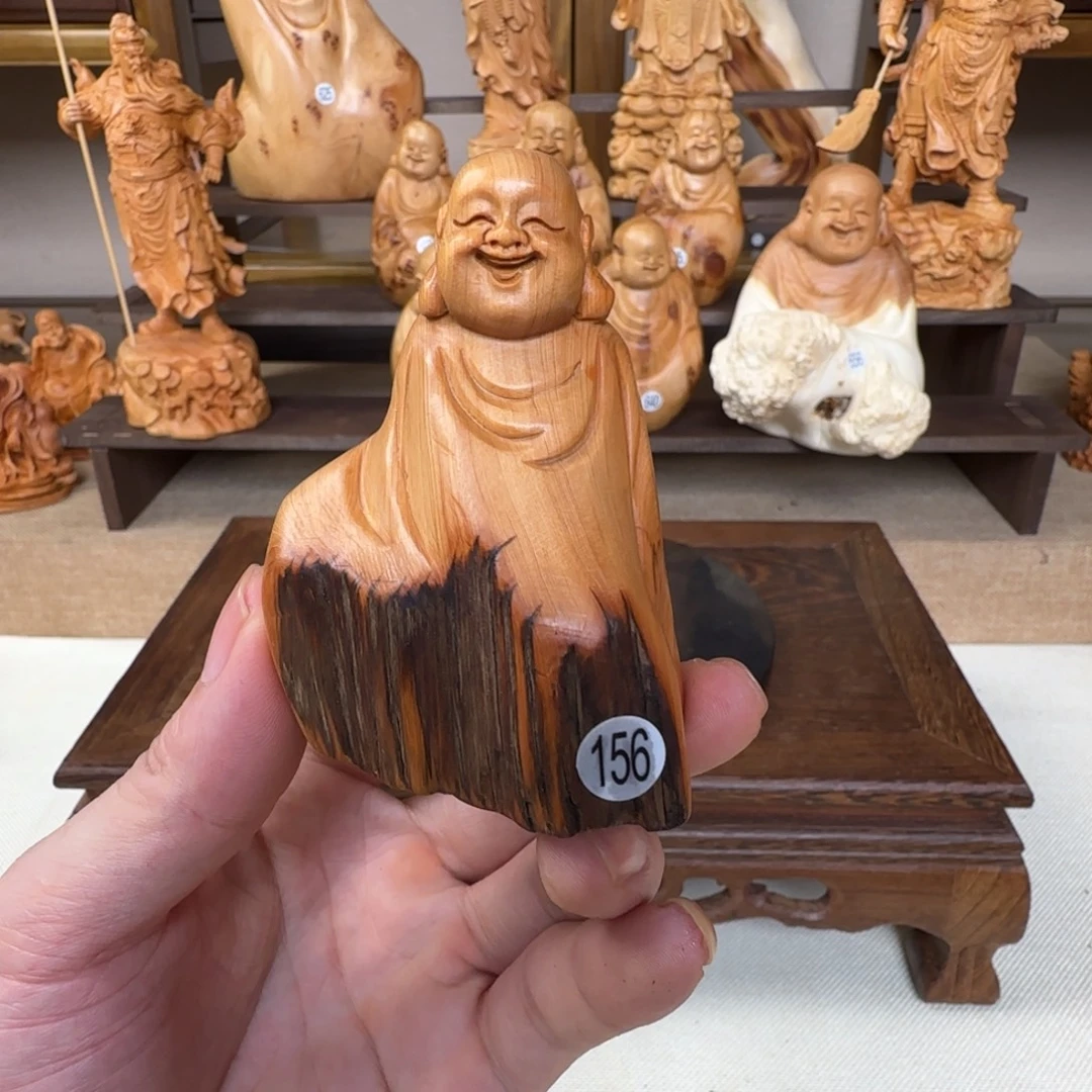 崖柏小木匠艺雕一物一拍