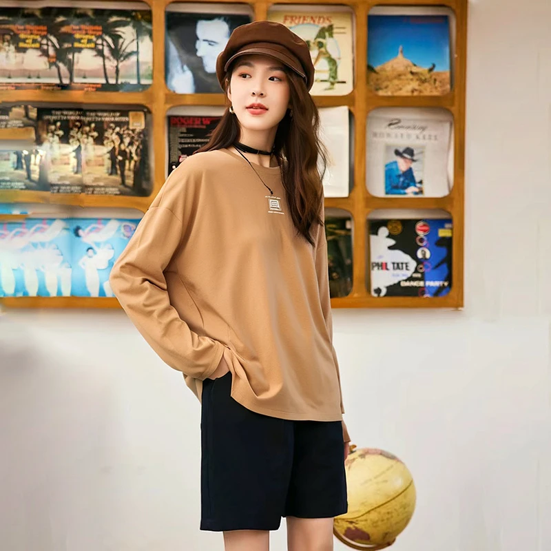 39576【觅系列】宽松大版打底衫T恤35MJ2610B181