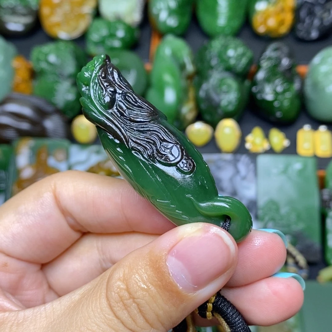 吊坠(不含链)未镶嵌和田玉