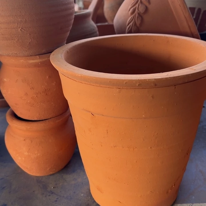 红陶22×23 手工拉胚微瑕