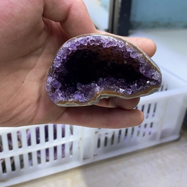 紫晶小葛摆件未镶嵌