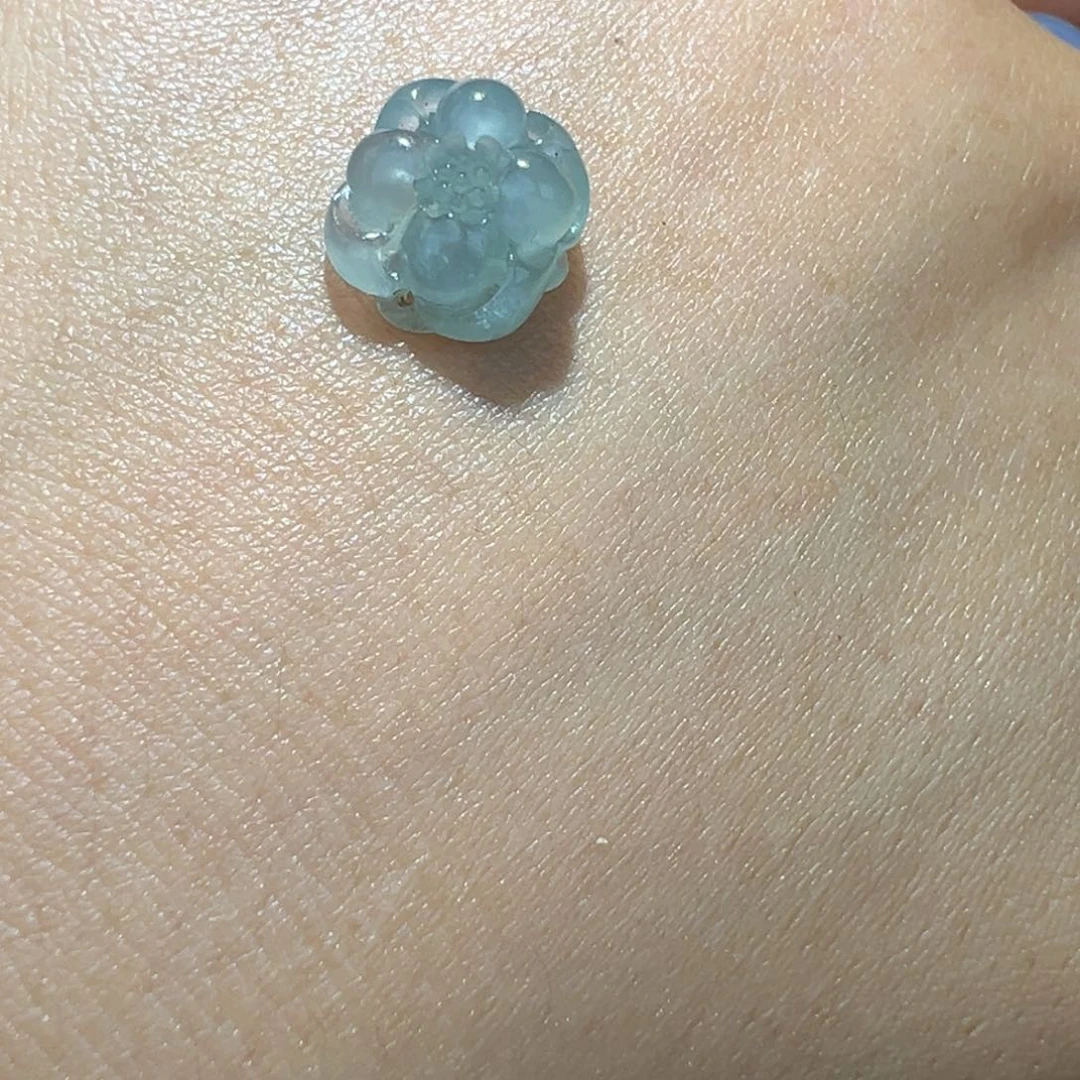 未镶嵌定制翡翠花花