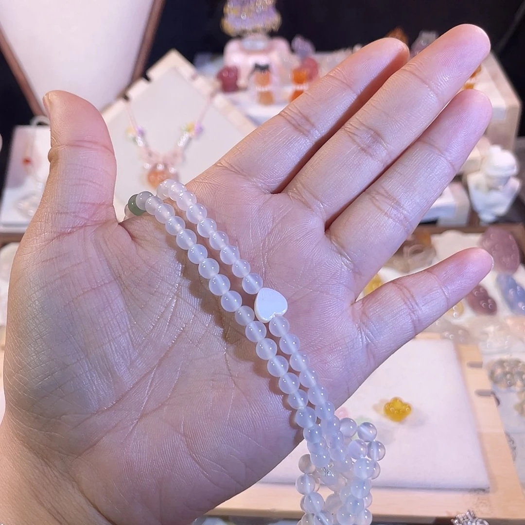 玛瑙/玉髓未镶嵌颈饰
