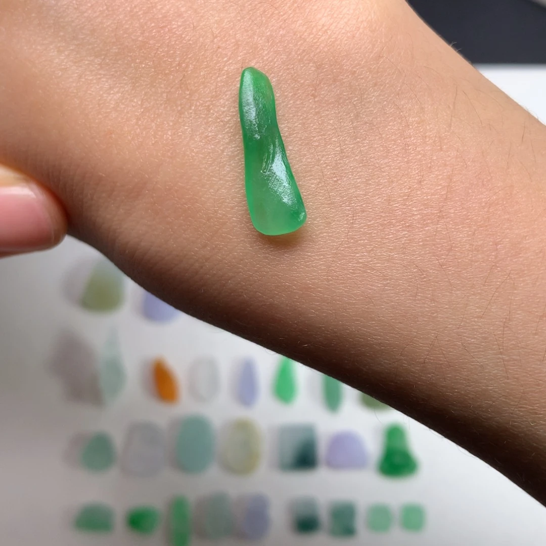 定制翡翠未镶嵌缅甸翡翠A货随行
