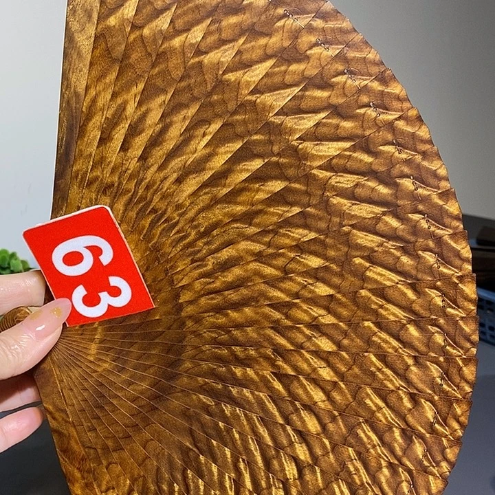 黄***河金丝楠金丝楠木扇子