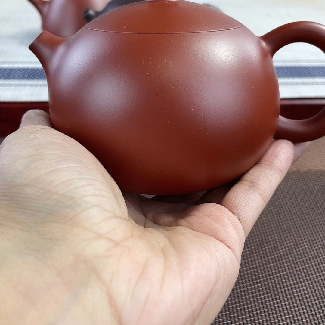 朱泥壶原矿朱泥西施300cc