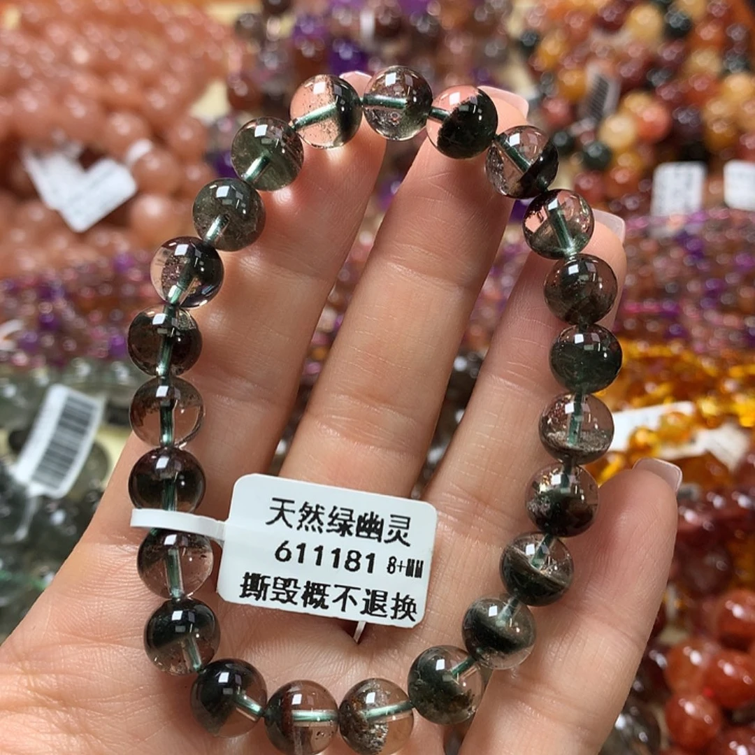 未镶嵌水晶手链，，