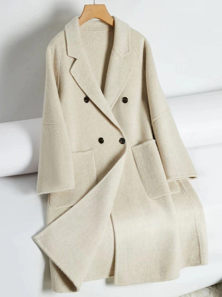 【小甜】2025新款秋冬女长袖纯色冬季百搭外套8801宽松气质