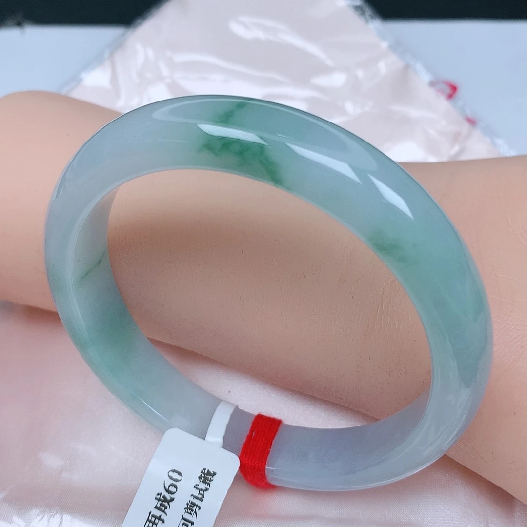 【闪购商品】翡翠手镯未镶嵌心***！，60