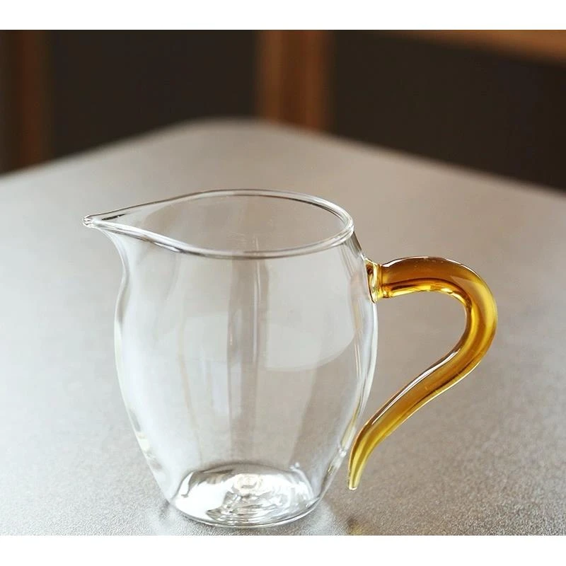 黄把玻璃公道杯 3274直播专享