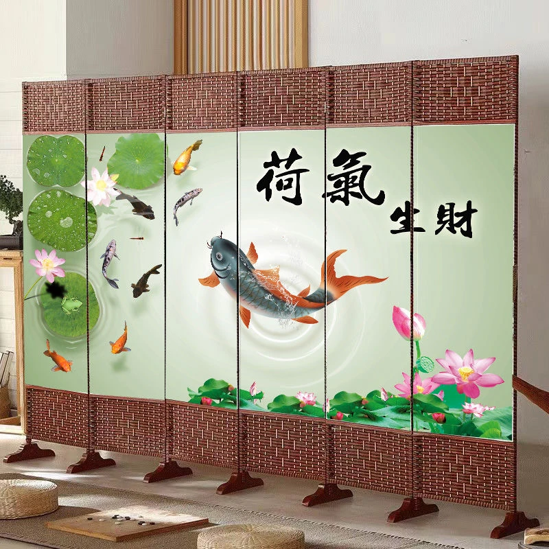 新款款屏风隔断移动折叠挡板客厅卧室遮挡办公室家用挡门玄关时尚