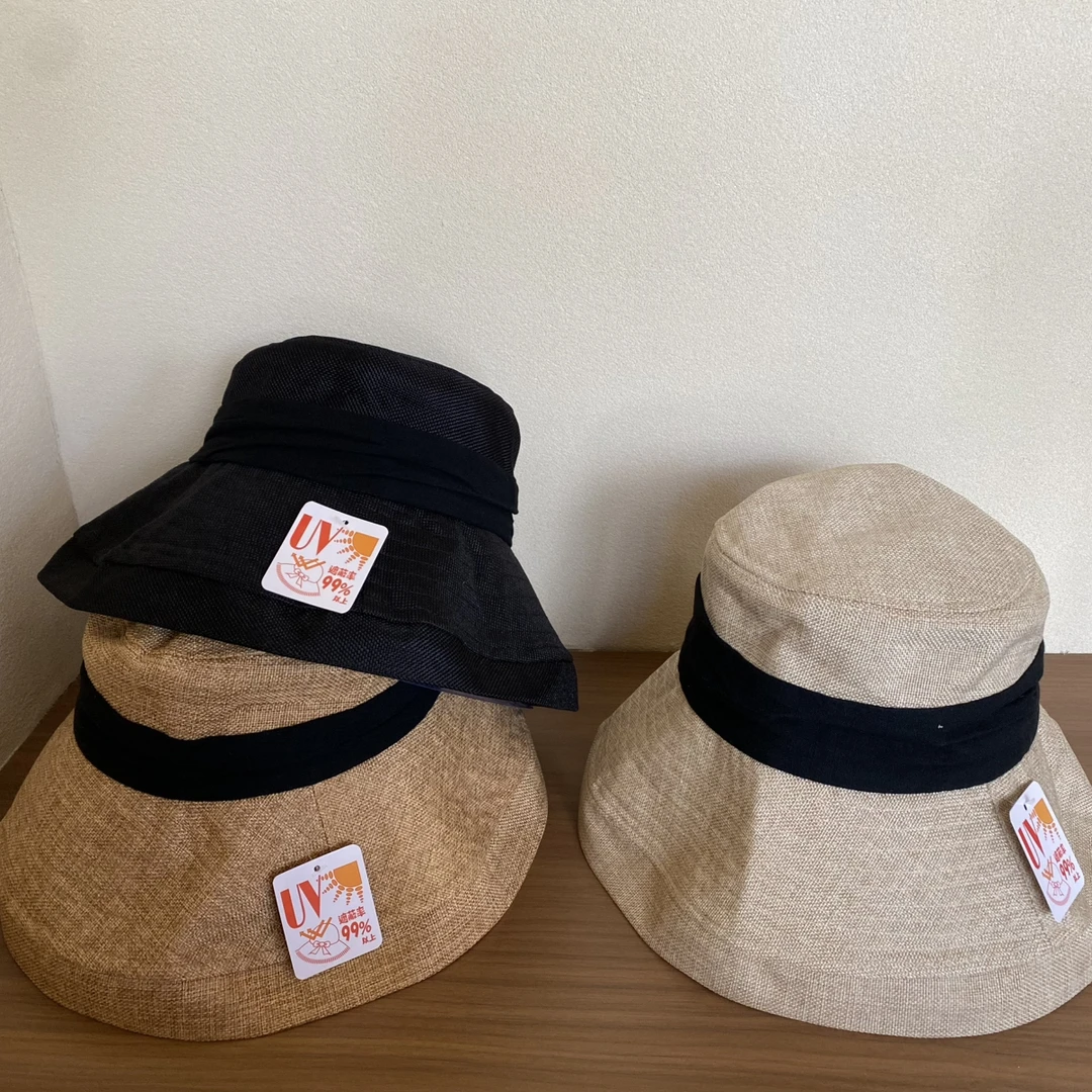 短檐渔夫帽遮阳秋季宽檐凉快帽子夏季防晒帽休闲太阳帽宝宝草帽
