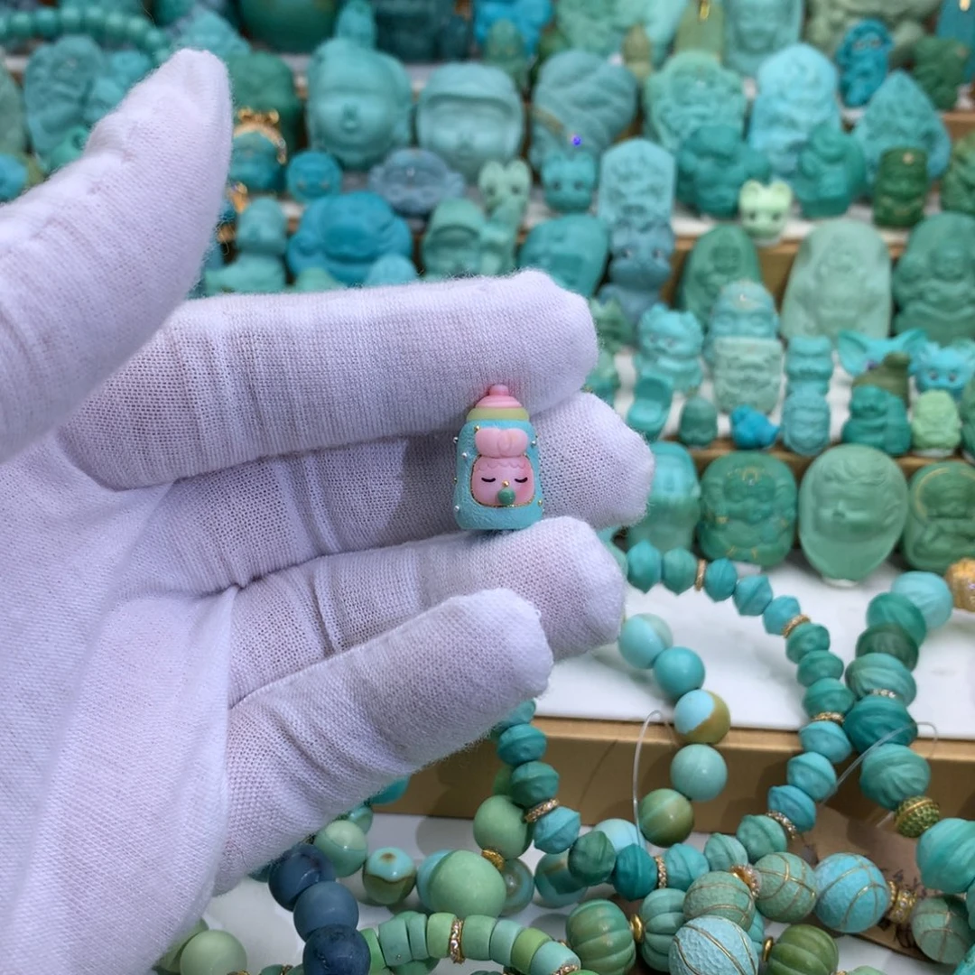 绿松石未镶嵌手链