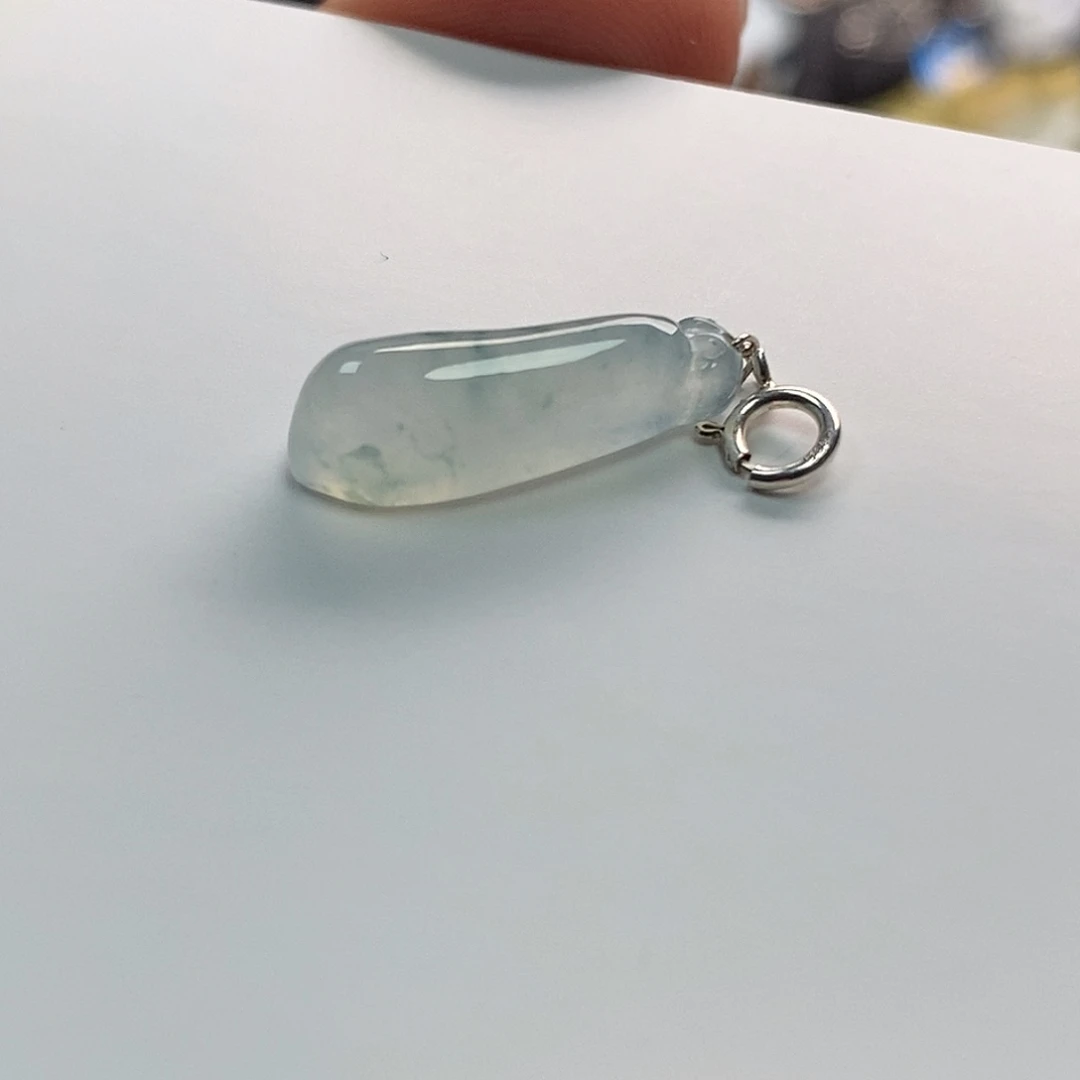 翡翠未镶嵌颈饰星*天然