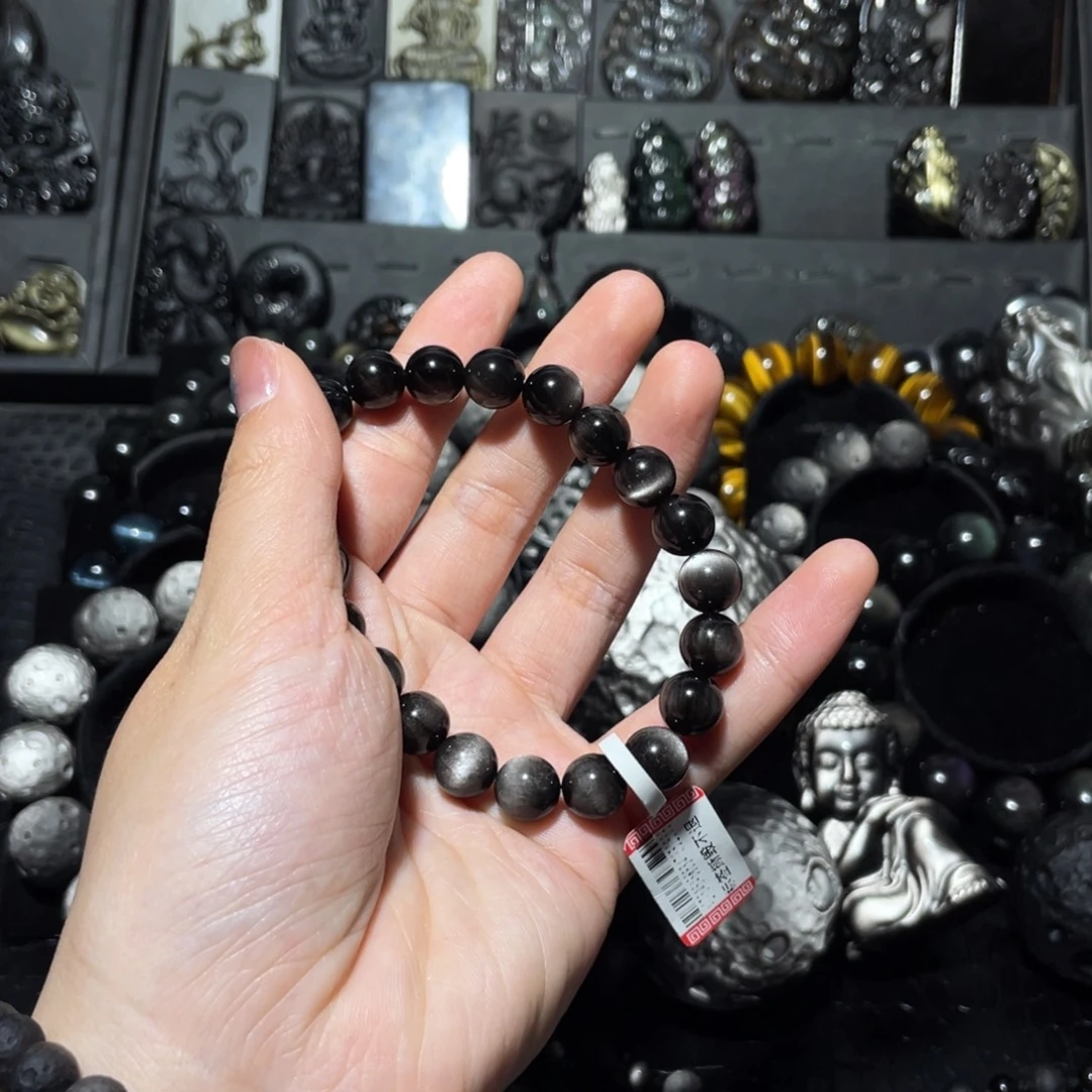 煤***³黑曜岩未镶嵌珠宝奇石