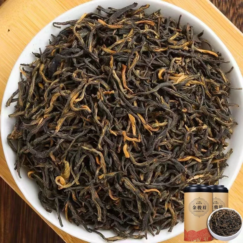 金骏眉红茶2025新茶浓香型茶叶花果蜜香耐泡红茶500g经典罐装