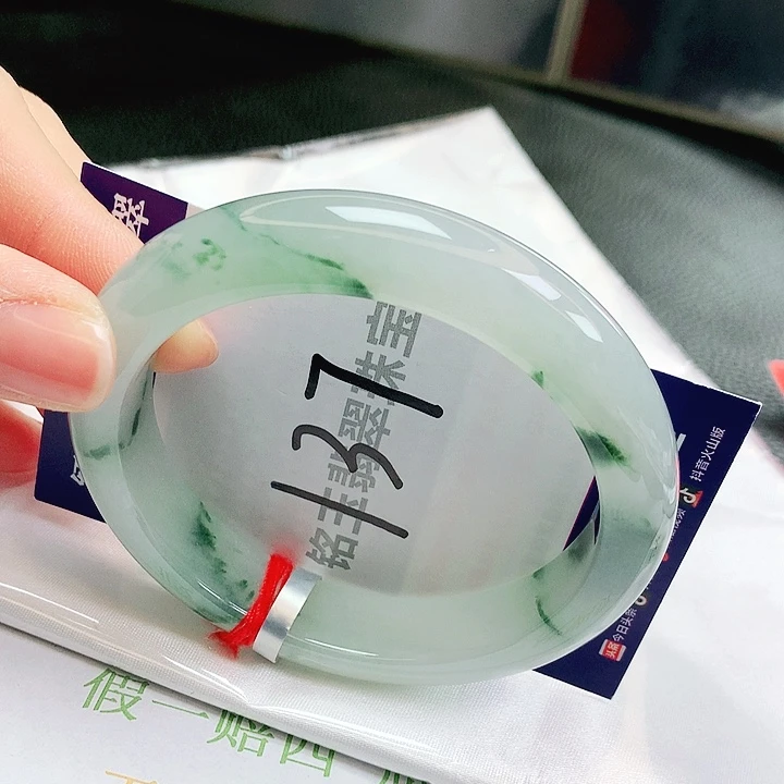 翡翠未镶嵌手镯缅甸天然a货翡翠手镯