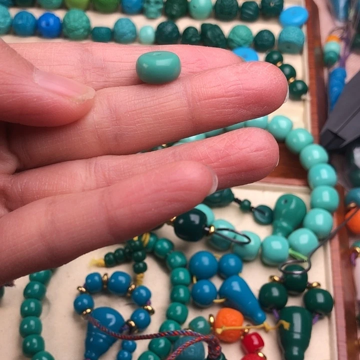 琉璃颈饰绕***精工扣子