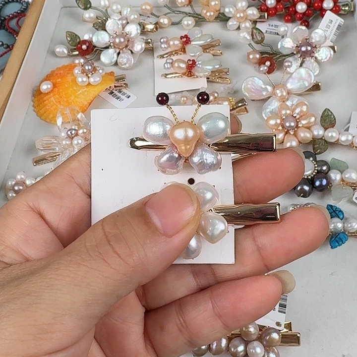 发饰未镶嵌淡水珍珠