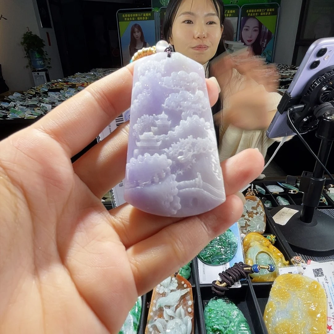 颈饰未镶嵌翡翠一