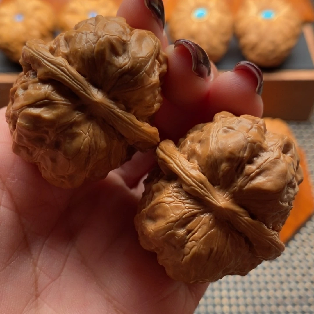 文玩核桃把件38尺寸哇哇