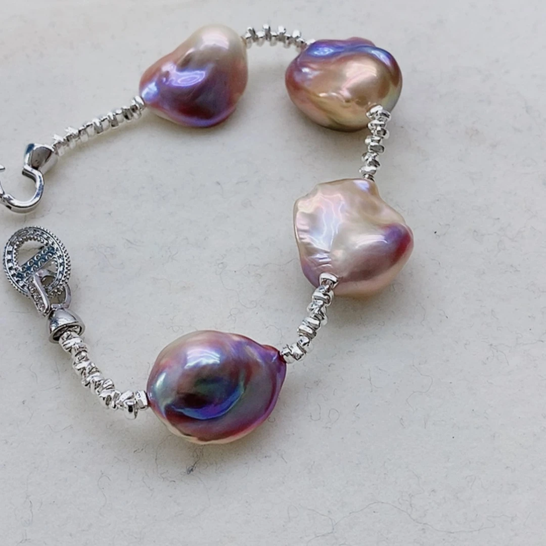 【闪购商品】淡水珍珠耳饰银S925镶嵌