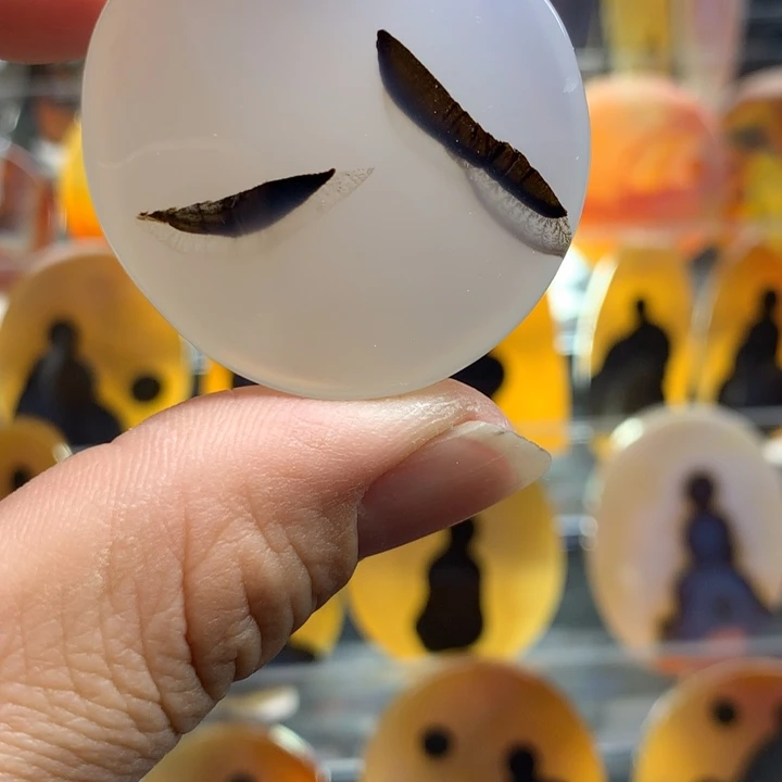 玛瑙/玉髓颈饰未镶嵌理***1