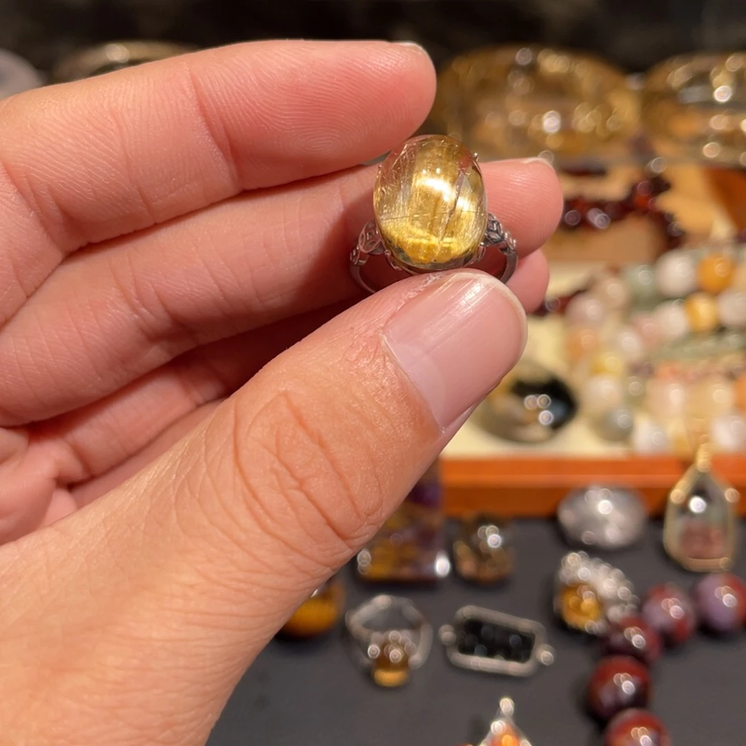 未镶嵌戒指水晶1