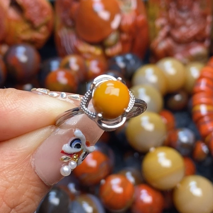 玛瑙/玉髓颈饰合金玄*儿战国红