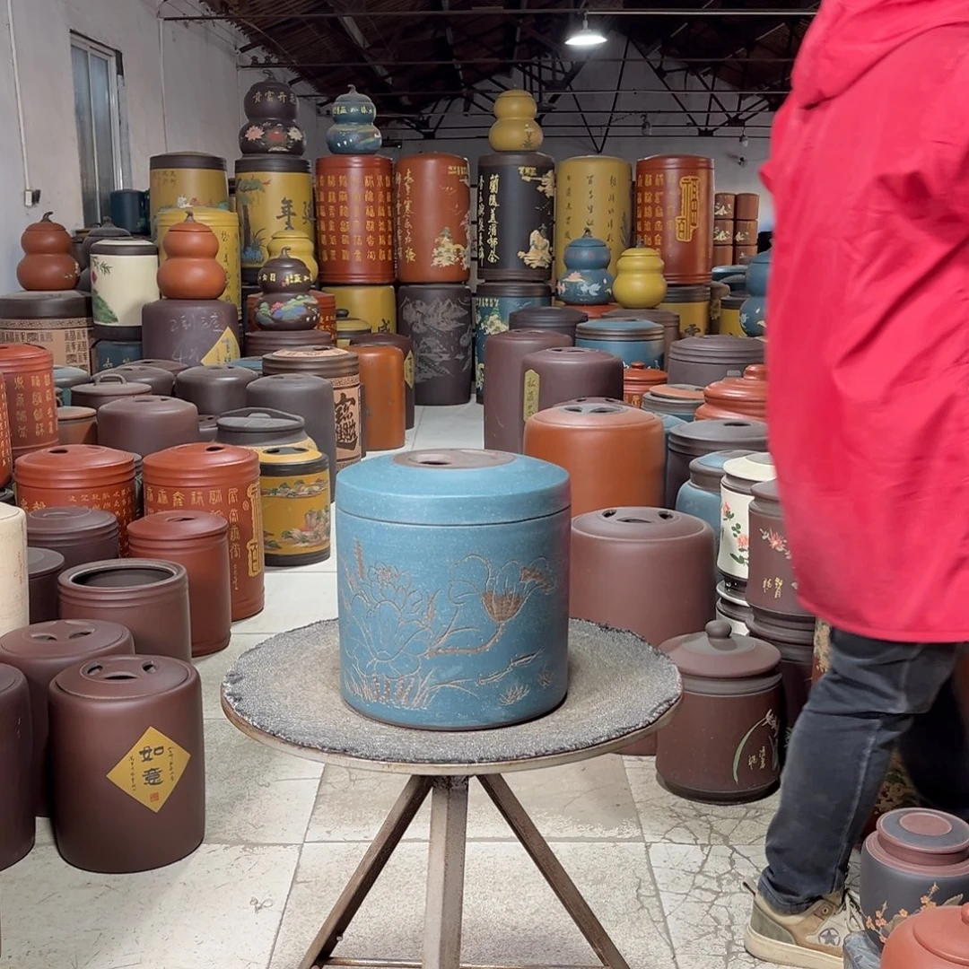 紫砂茶叶罐茶叶罐