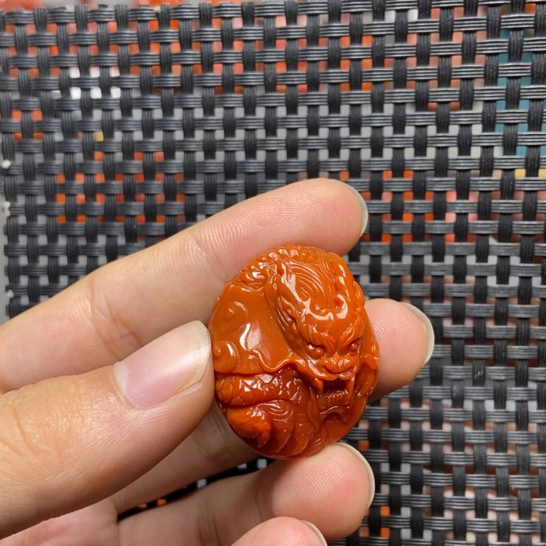 小****南红玛瑙未镶嵌吊坠(不含链)