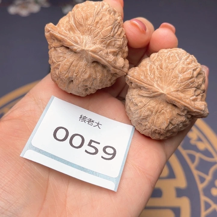 文玩核桃把件42南瓜墩