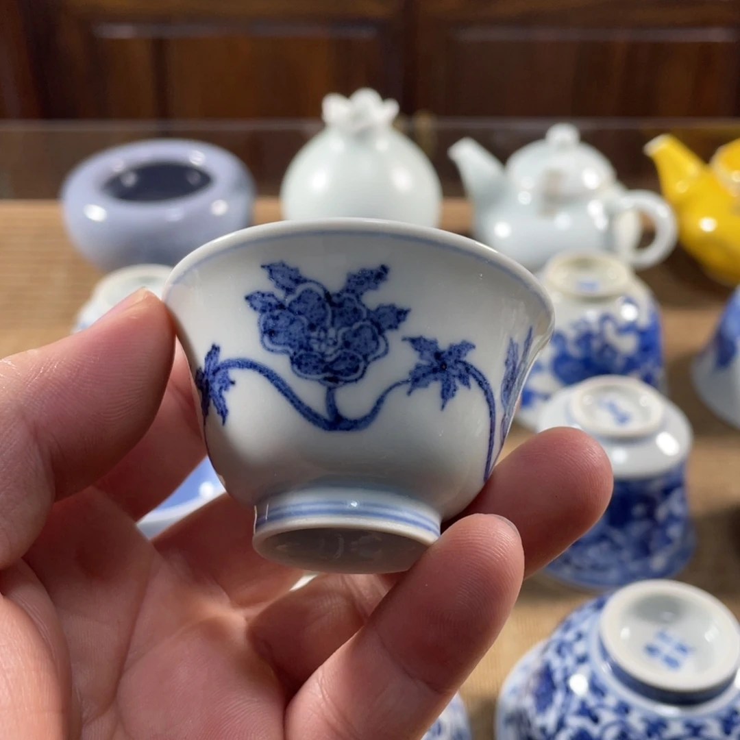 至善雅器秋葵小撇口杯