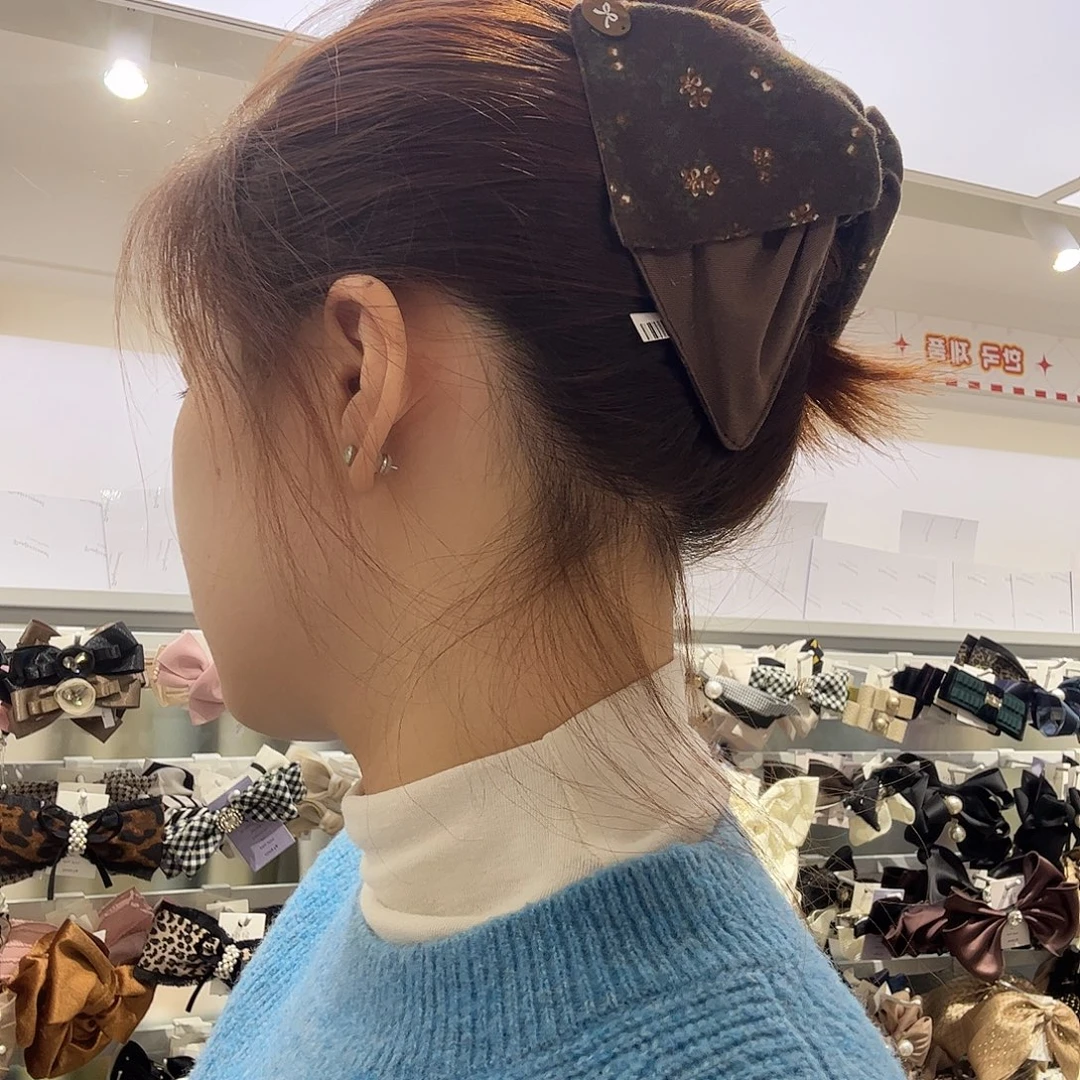 布艺非金属夹子夹子
