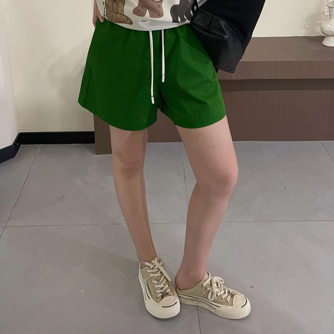 今婷韩系休闲舒适百搭时尚宽松气质高级夏季短裤女-J25218330