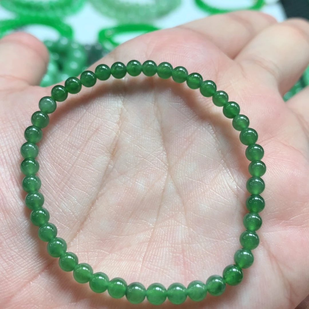 未镶嵌手链翡翠翡翠