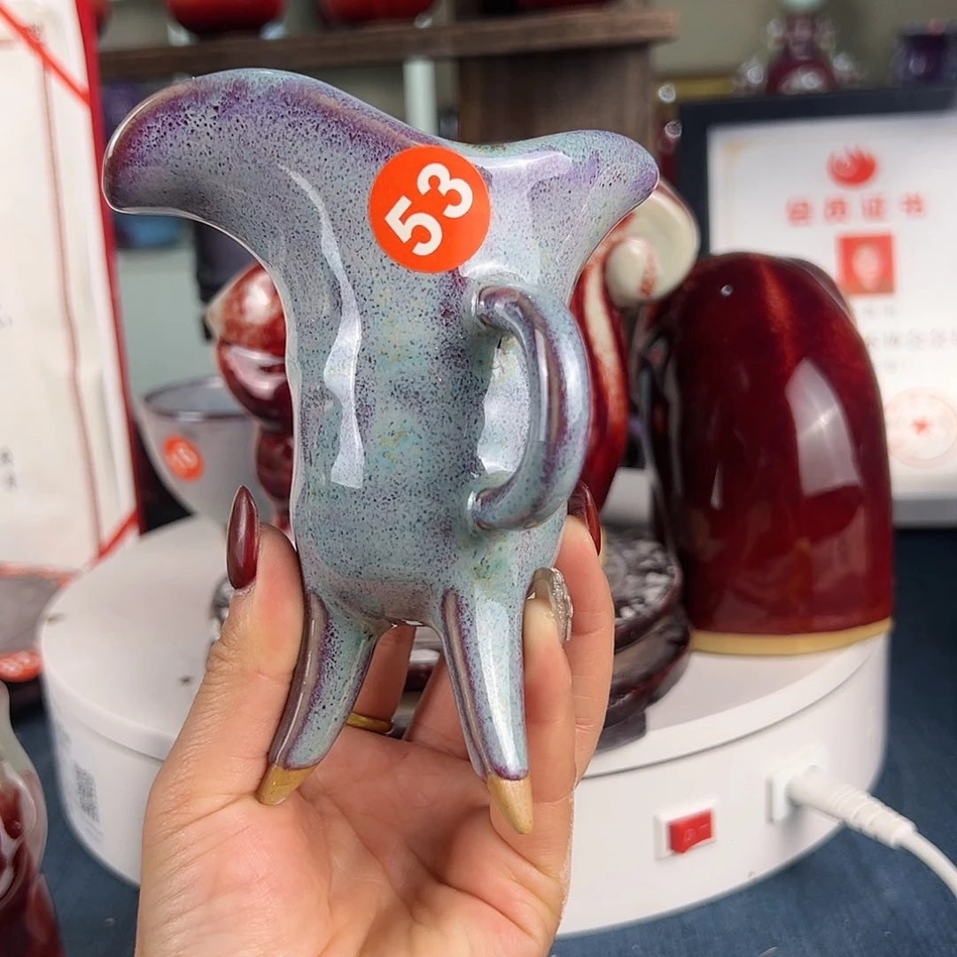 摆件郑家钧窑摆件