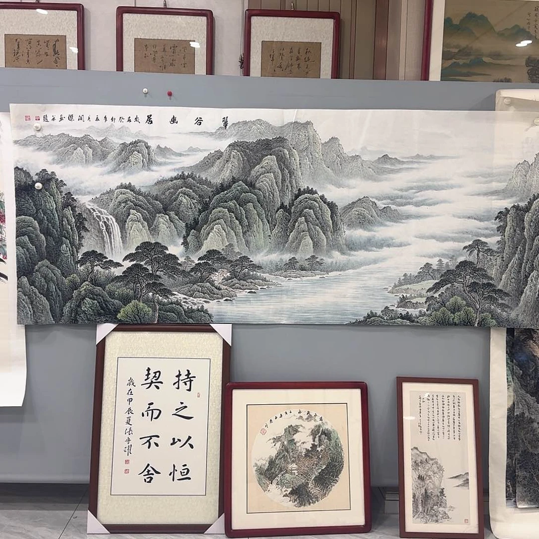 国画国画作品多次入选