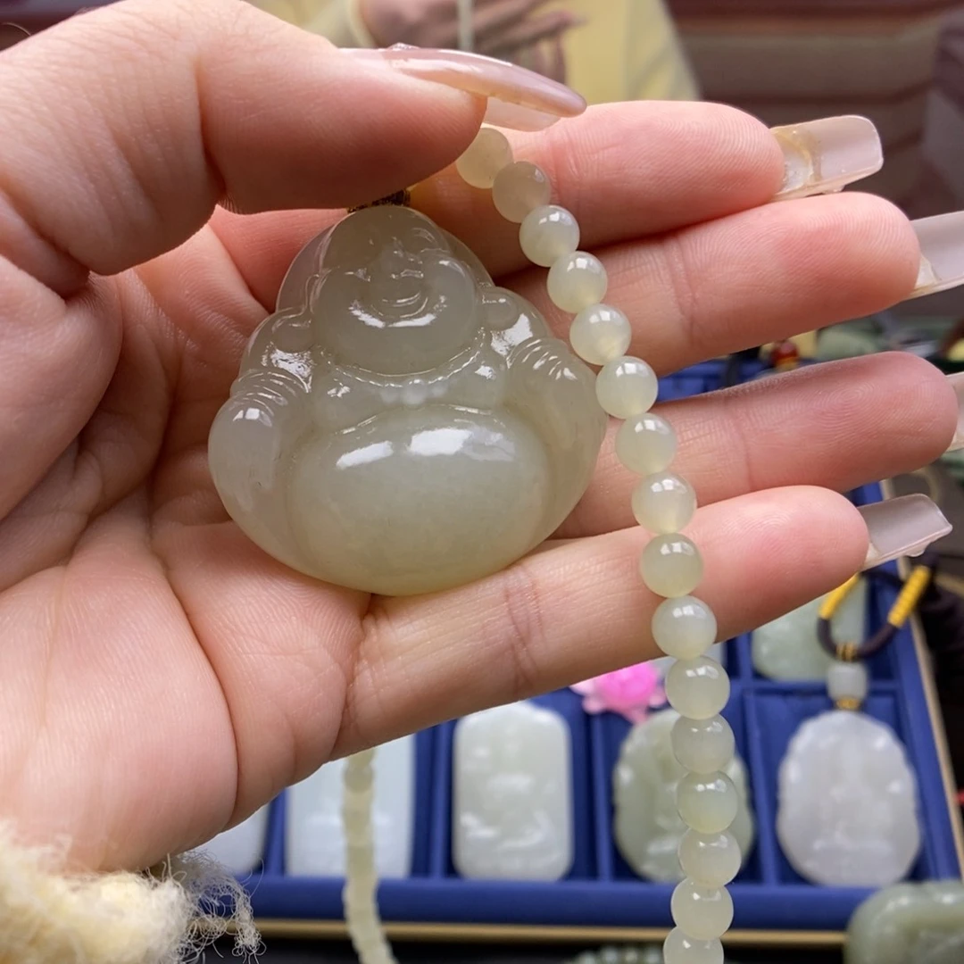 和田玉颈饰未镶嵌用****0