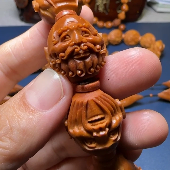 手串/手链橄榄核十八罗汉2.0铁核