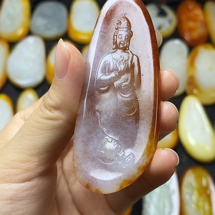 和田玉（糖玉）未镶嵌颈饰