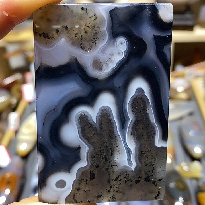 玛瑙/玉髓未镶嵌颈饰